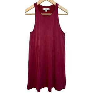 Abercrombie & Fitch Red Sleeveless Knit Racerback Casual Swing Dress Womens XS